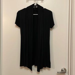 Dress/blouse cover - short sleeve, pleated